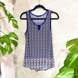 Papermoon boho pattern sleeveless top